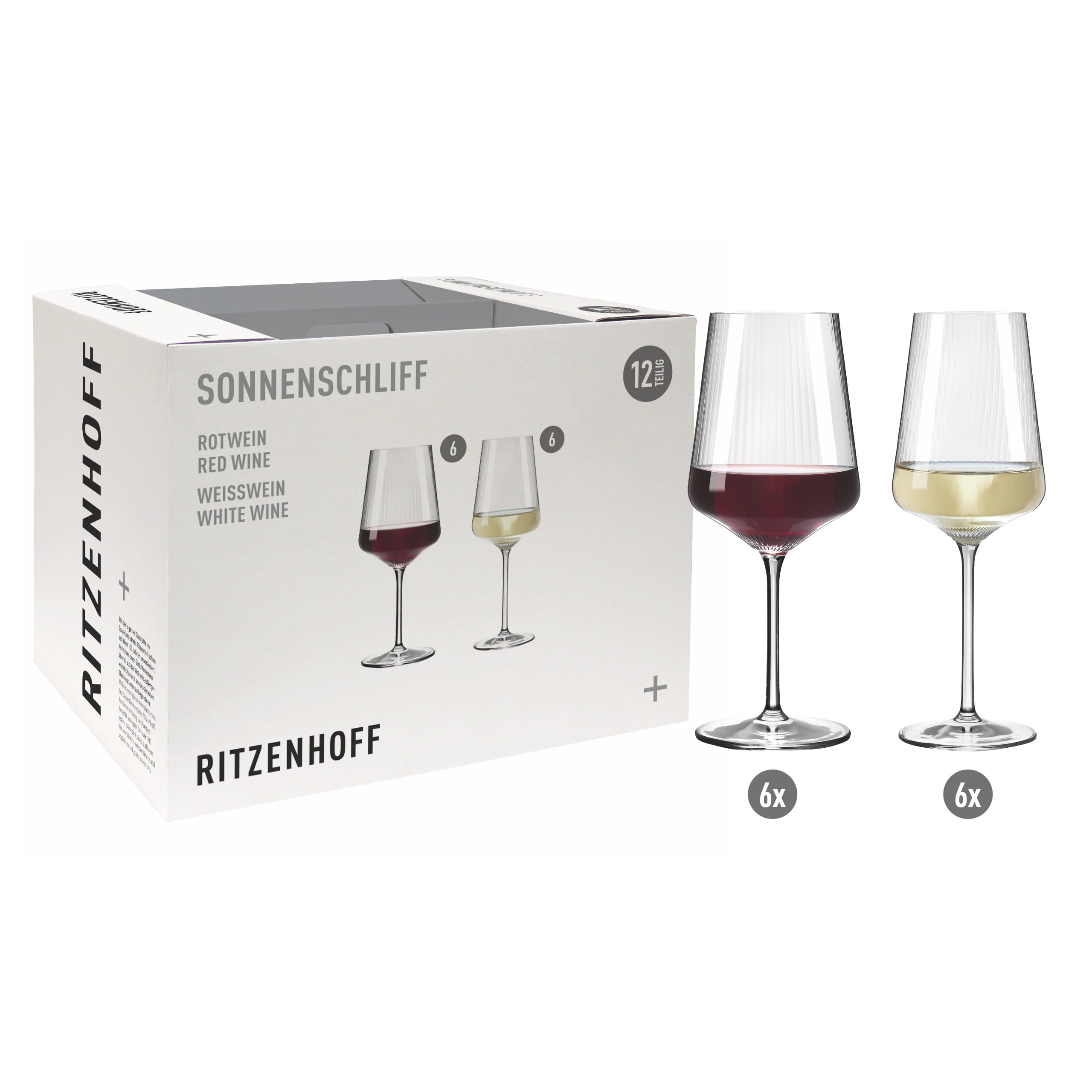 SONNENSCHLIFF WEINGLAS-SET H24 VON RITZENHOFF DESIGN TEAM