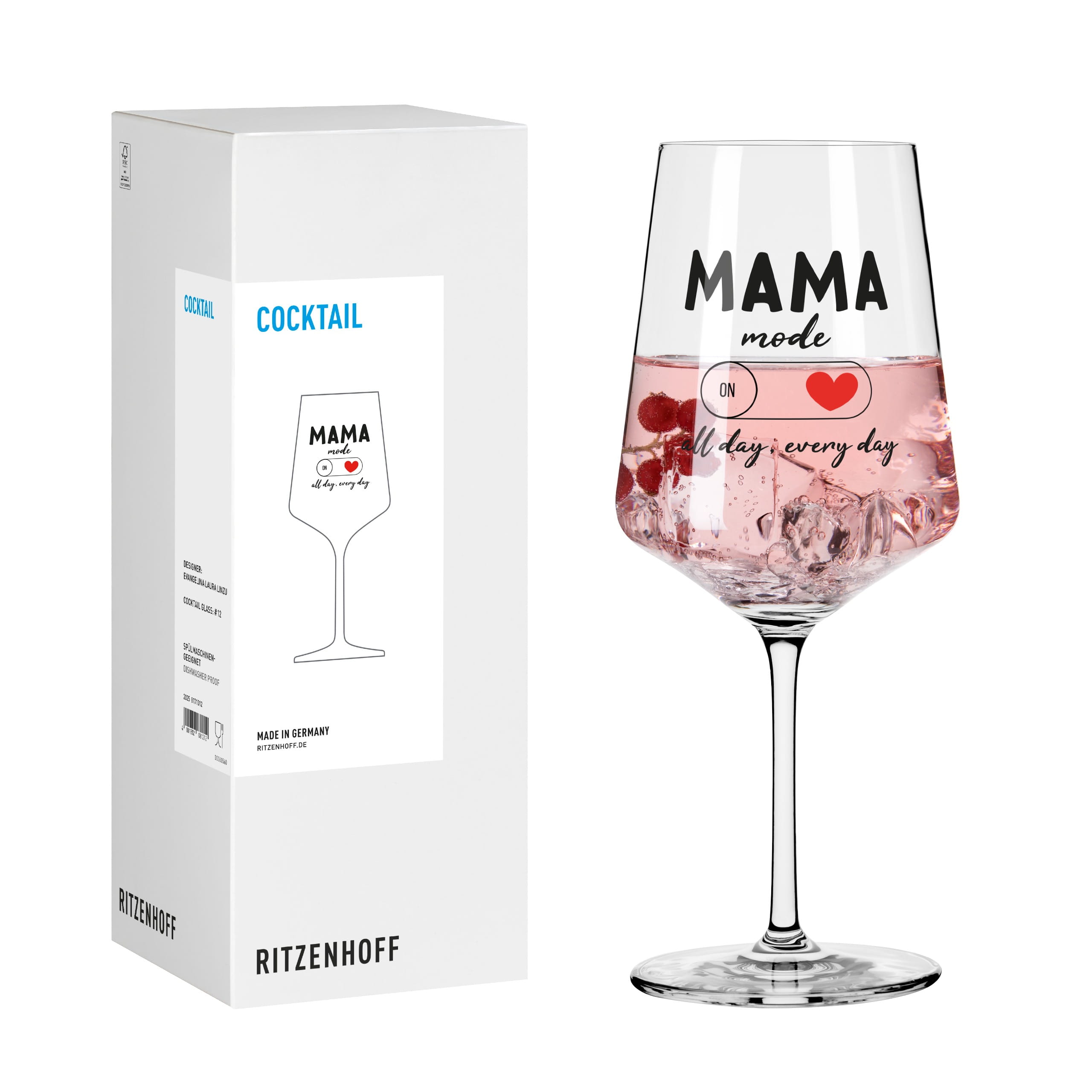 SAYINGS COCKTAIL GLASS F25 BY EVANGELINA LAURA LINZU SAYINGS COCKTAIL GLASS F25 BY EVANGELINA LAURA LINZU