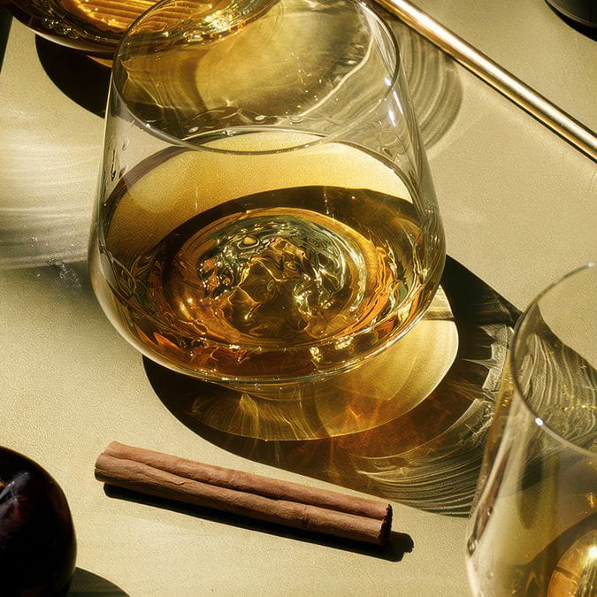 DEEP SPIRITS WHISKY TUMBLER #1 BY ROMI BOHNENBERG DEEP SPIRITS WHISKY TUMBLER #1 BY ROMI BOHNENBERG