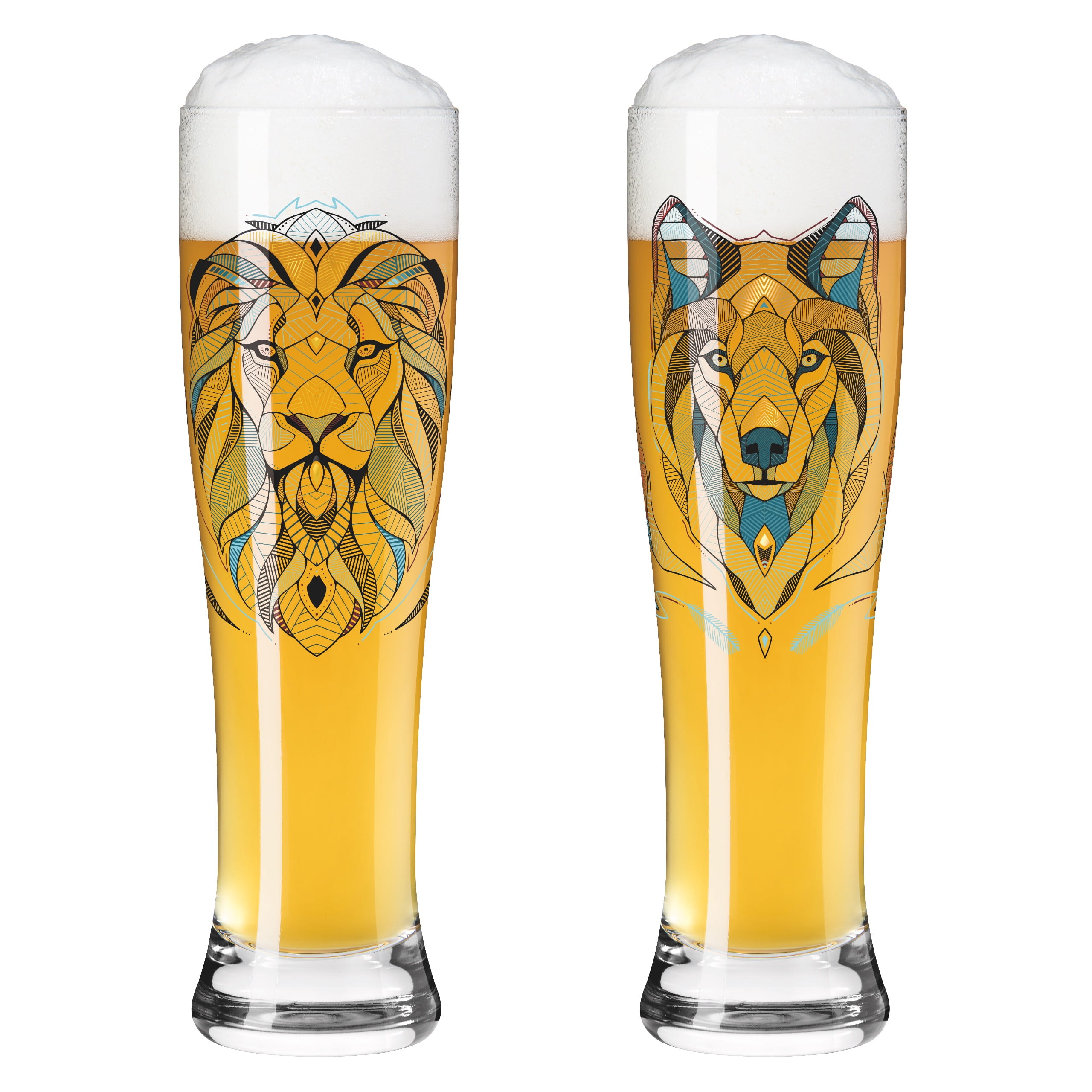 BRAUCHZEIT WEIZENBIERGLAS-SET F25 VON ANDREAS PREIS