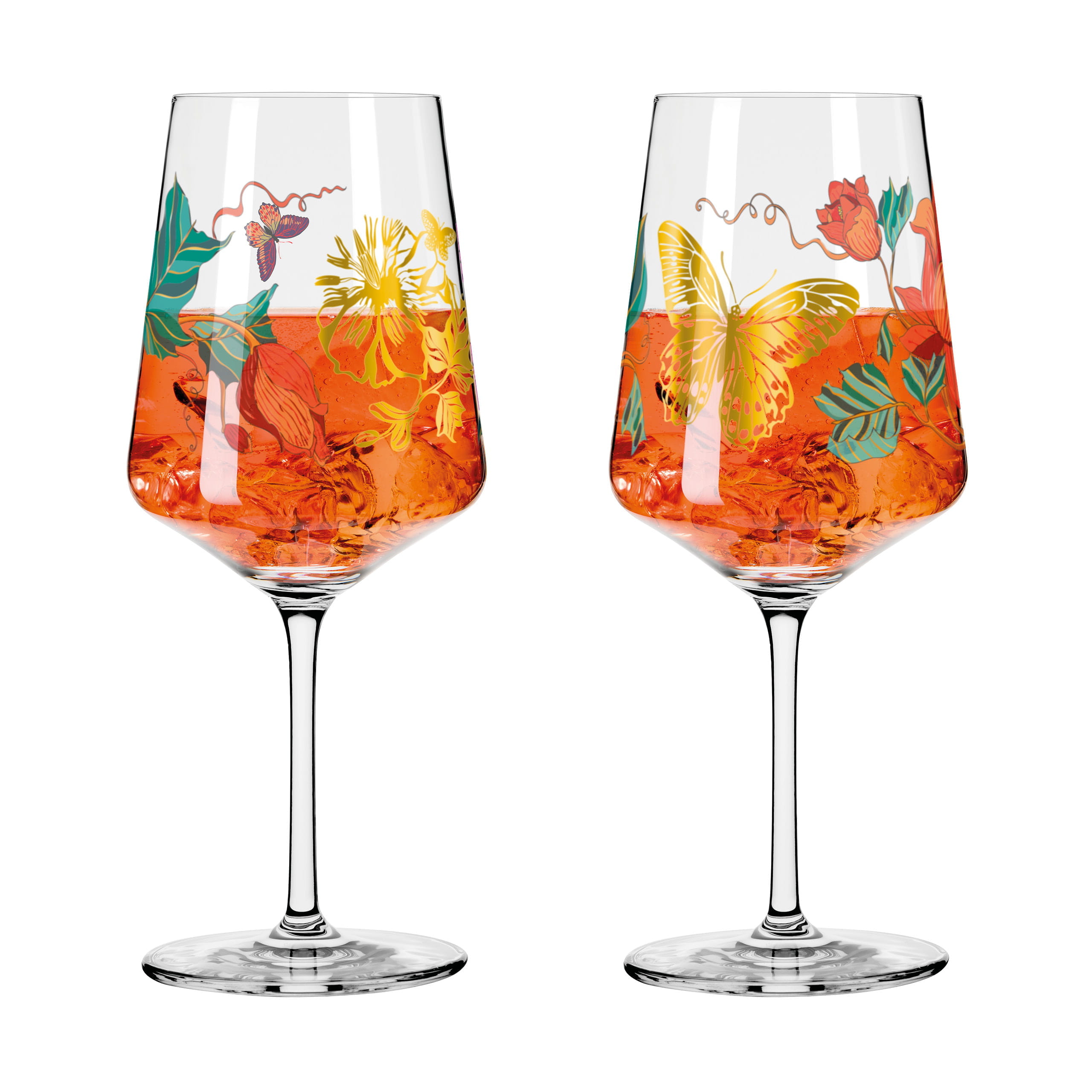 SOMMERRAUSCH DELUXE APERITIFGLAS-SET #23, #24 VON ELLA TJADER