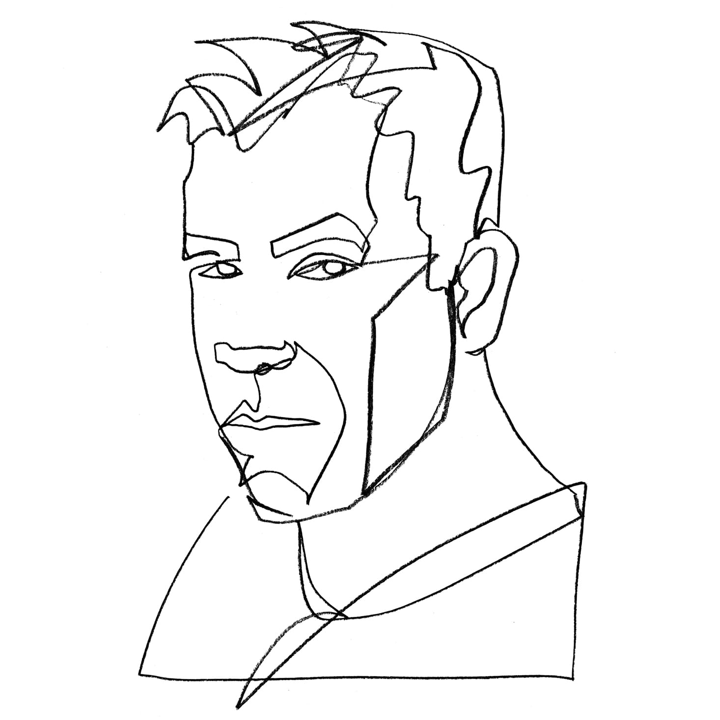 Portrait of Burkhard Neie Portrait of Burkhard Neie