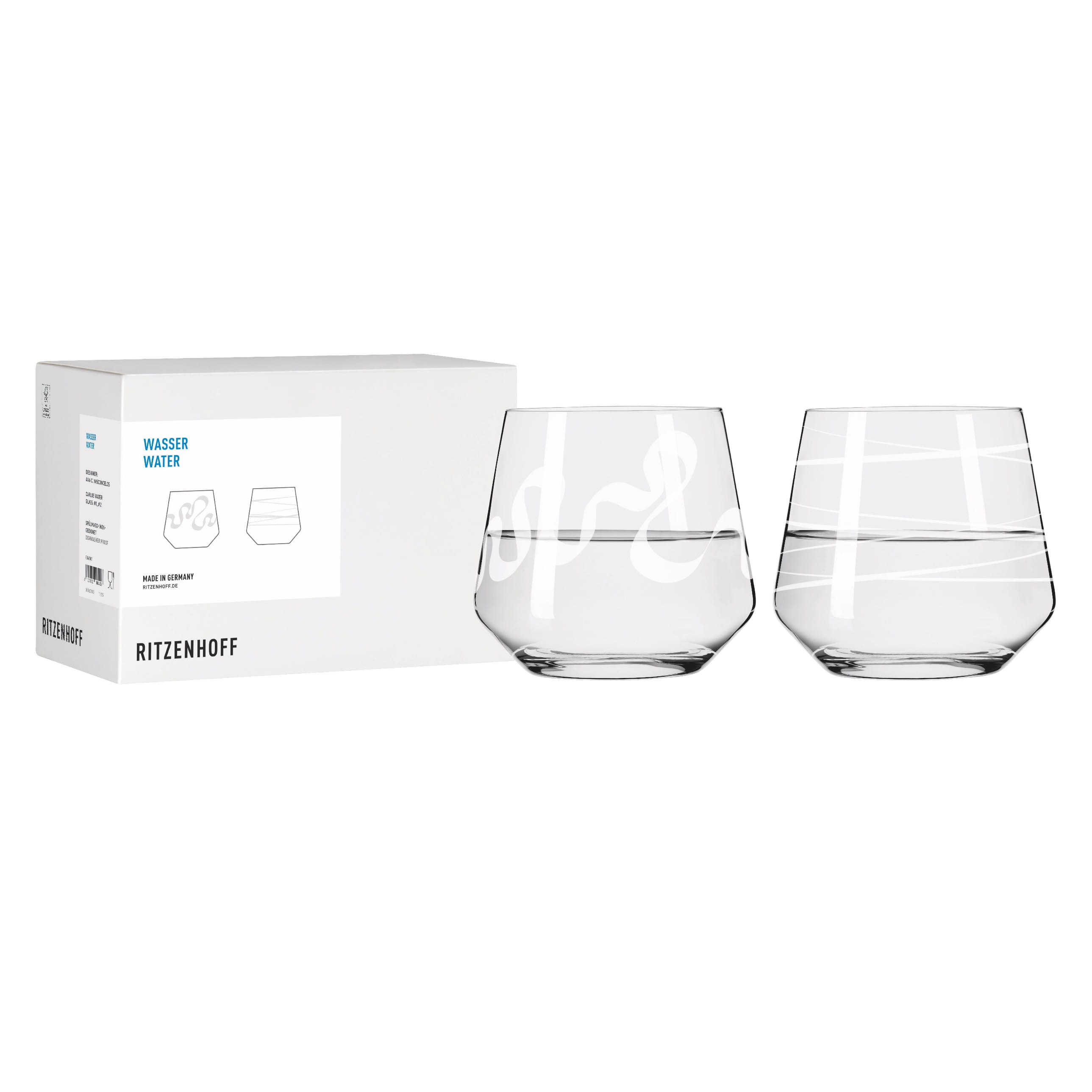 VIBES VERRE À EAU – SET #1#2 PAR ANA VASCONCELOS