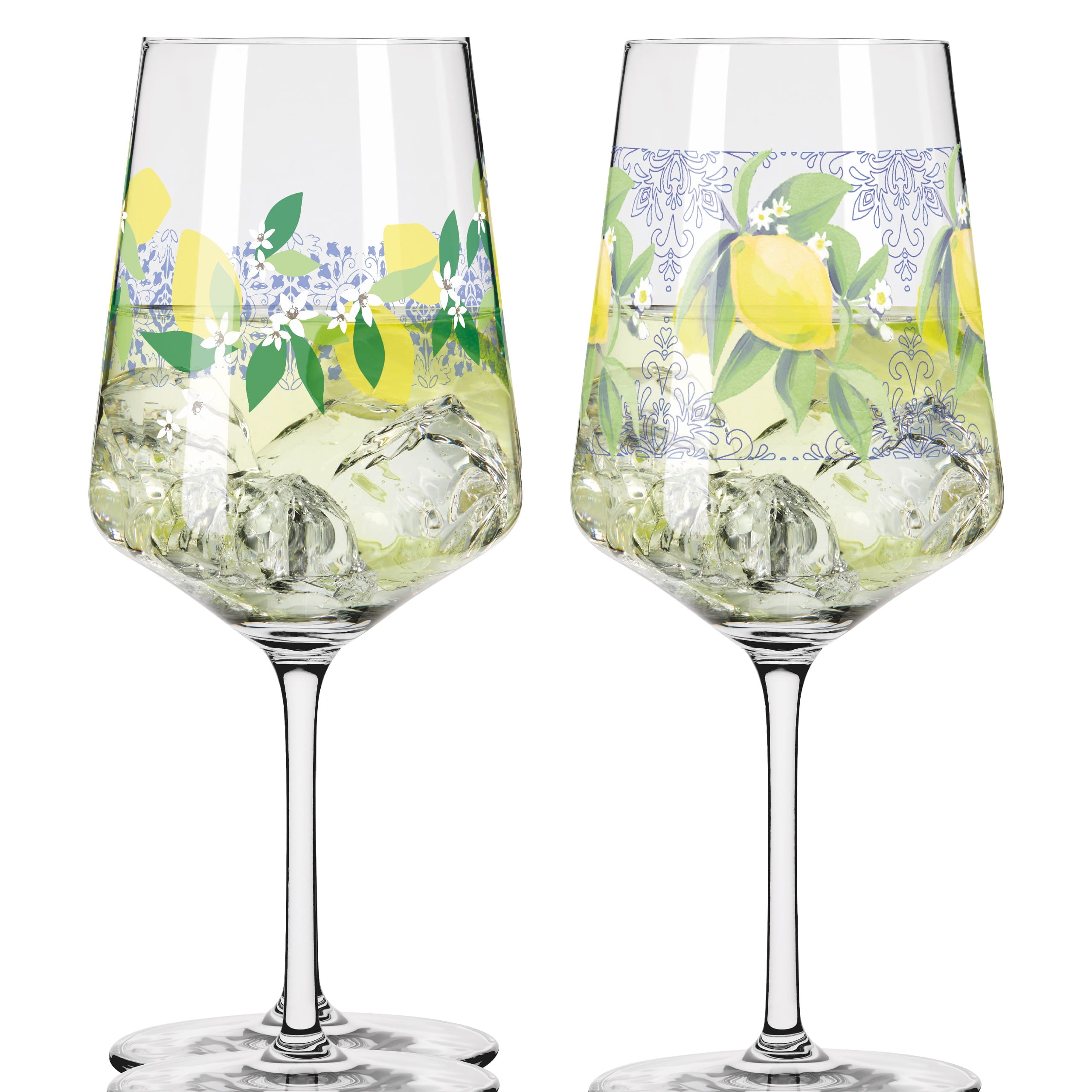 SOMMERTAU LIMONCELLO APERITIFGLAS-SET #21 #22 VON VERONICA REA,  ANASTASSIA BEHNKE F25