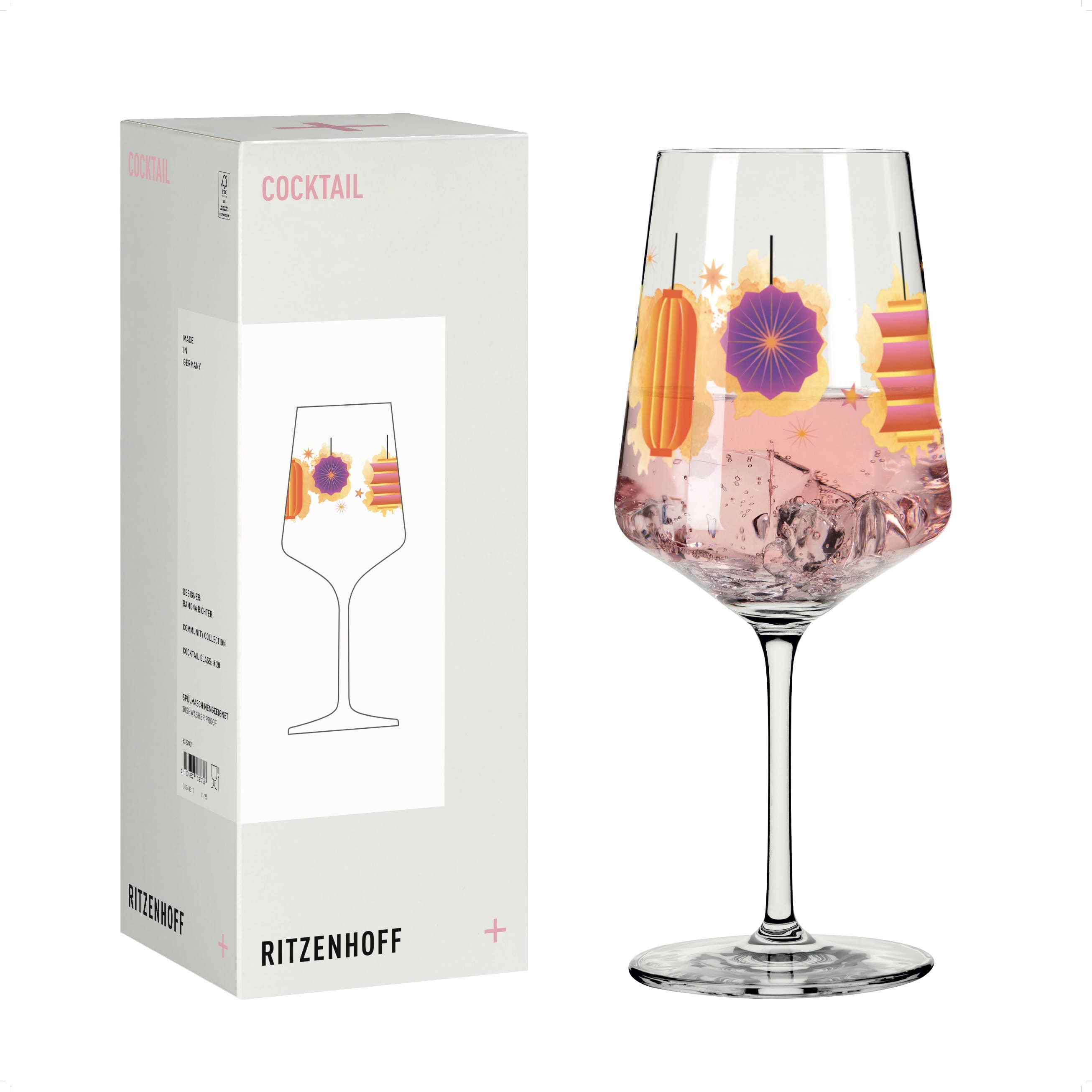 ST MARTIN VERRE À COCKTAIL #1 PAR RAMONA RICHTER