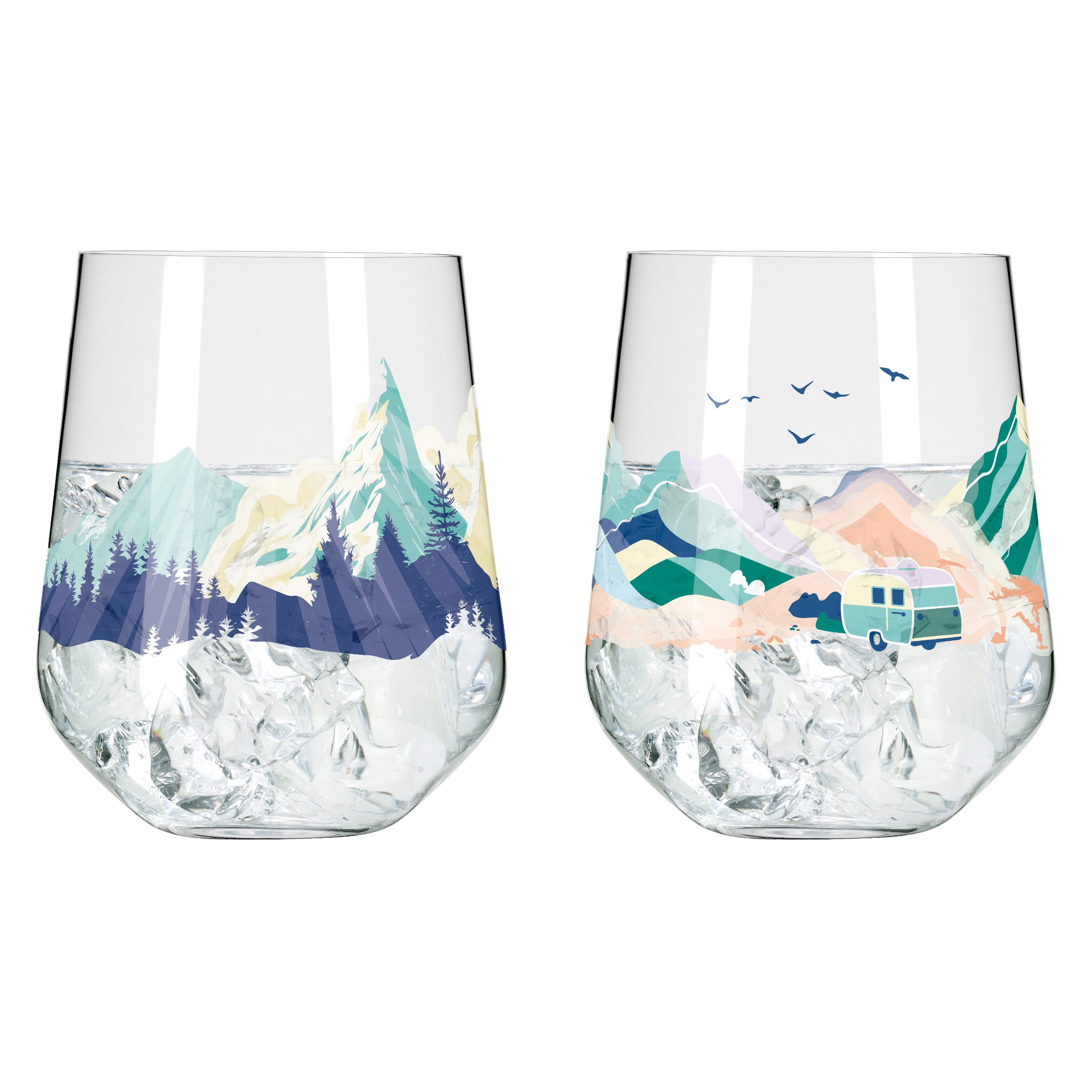8094002 SET DE VERRES À GINGI #3 #4 DE CAROLIN OLIVEIRA