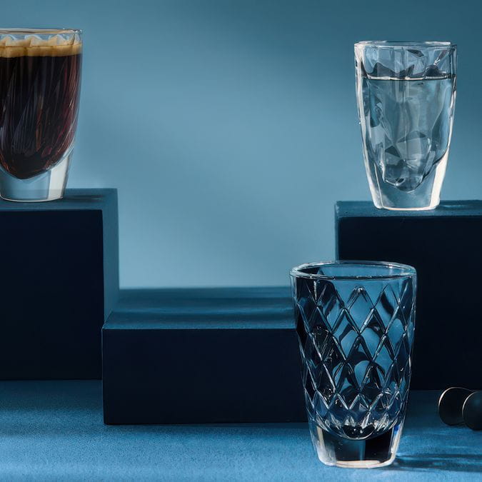 PIORETTO SET DE VERRES À ESPRESSO F25 DE RITZENHOFF DESIGN ÉQUIPE DE DESIGN PIORETTO SET DE VERRES À ESPRESSO F25 DE RITZENHOFF DESIGN ÉQUIPE DE DESIGN