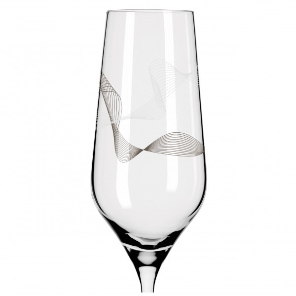 KRISTALLWIND CHAMPAGNE GLASS SET #2 BY ROMI BOHNENBERG