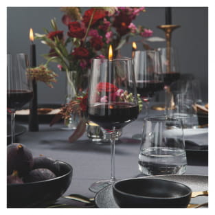 LICHTWEISS JULIE WINE AND WATER GLASS SET H24 BY NADINE NIGGEMEIER, RITZENHOFF DESIGN TEAM