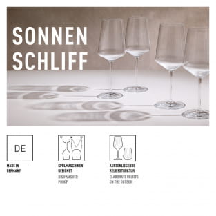 SONNENSCHLIFF WEINGLAS-SET H24 VON RITZENHOFF DESIGN TEAM