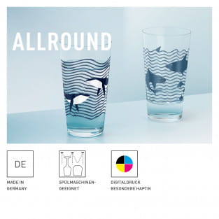 ALLROUND ALLROUND GLASS SET #3 BY ROMI BOHNENBERG