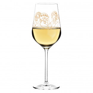 Wein-Ensemble White Wine Glass Set by Burkhard Neie (Dionysos &amp; Ariadne | Zeus &amp; Leto)