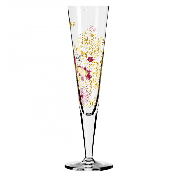 GOLDNACHT CHAMPAGNE GLASS SET #23 BY KATHRIN STOCKEBRAND