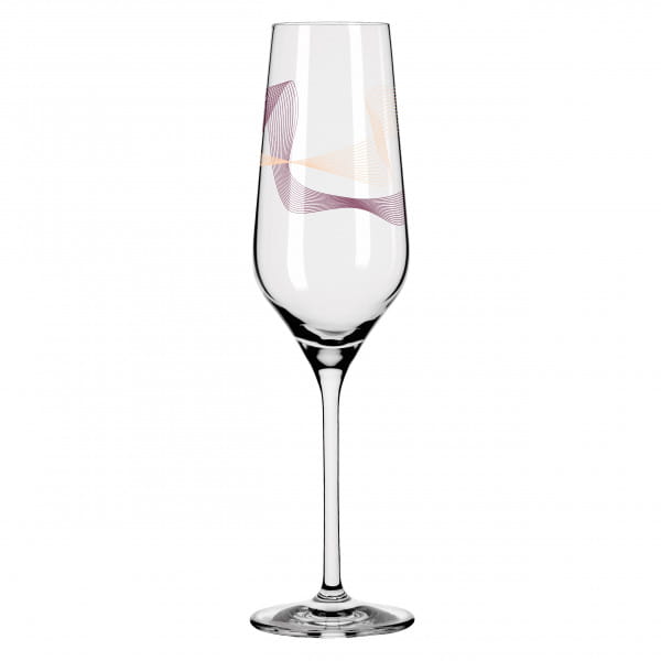KRISTALLWIND CHAMPAGNE GLASS SET #1 BY ROMI BOHNENBERG