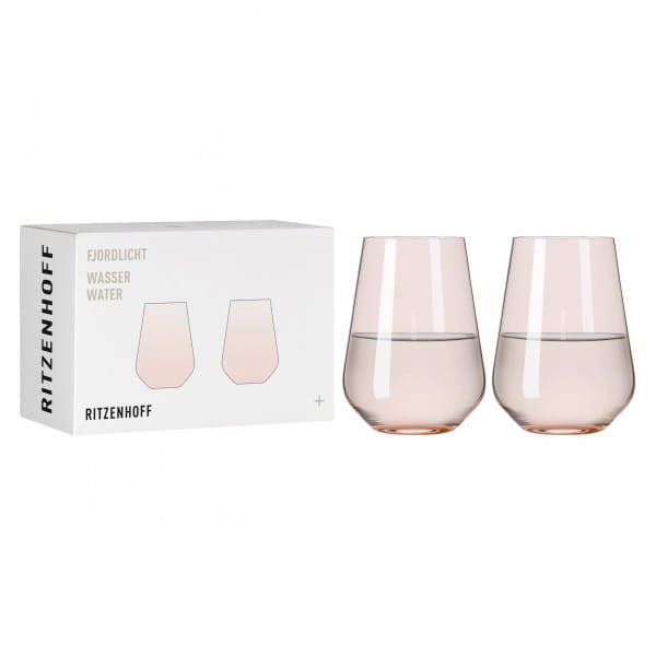 FJORDLICHT WATER GLASS SET #1 BY DESIGN BY RITZENHOFF