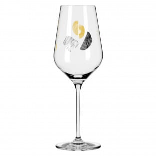 SAGENGOLD WHITE WINE GLASS SET #2 BY MAIKE SCHÖNEBECK