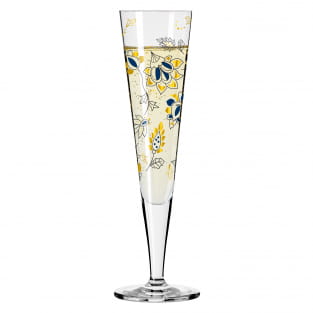 GOLDNACHT CHAMPAGNERGLAS #44 VON CHRISTINE KORDES