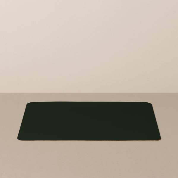 Tray insert / placemat L, square, in black / yellow