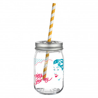 Make It Take It Smoothie Glass by Andrea Hilles