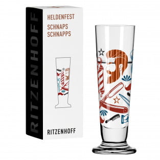 HELDENFEST SHOT GLASS #11 BY REBECCA BUSS