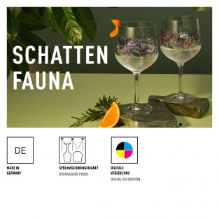 SCHATTENFAUNA GINGLAS-SET #5, #6 VON RITZENHOFF DESIGN TEAM