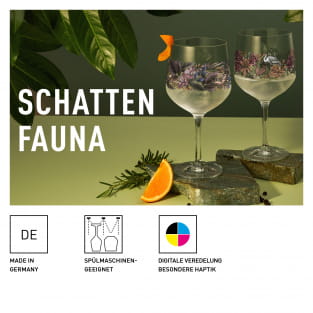 SCHATTENFAUNA GINGLAS-SET #5, #6 VON RITZENHOFF DESIGN TEAM