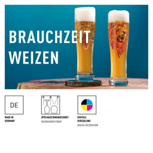 BRAUCHZEIT WEIZENBIERGLAS #26 VON TOMASZ DABEK