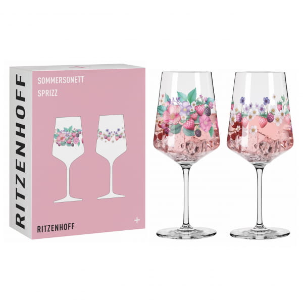 SOMMERSONETT APERITIFGLAS-SET F25 VON SONJA EIKLER