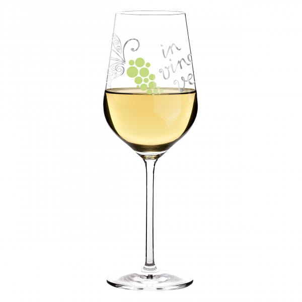 White White Wine Glass by Nicole Winter