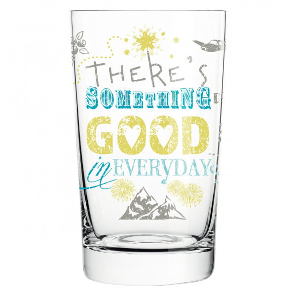 Everyday Darling Soft Drink Glass by Petra Mohr (Something Good)