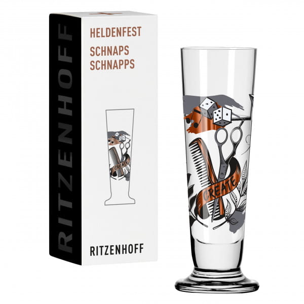 HELDENFEST SHOT GLASS #9 BY WERNER BOHR