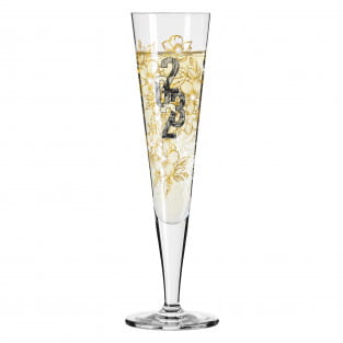 BRILLANTNACHT CHAMPAGNE GLASS SET #2023 BY ROMI BOHNENBERG