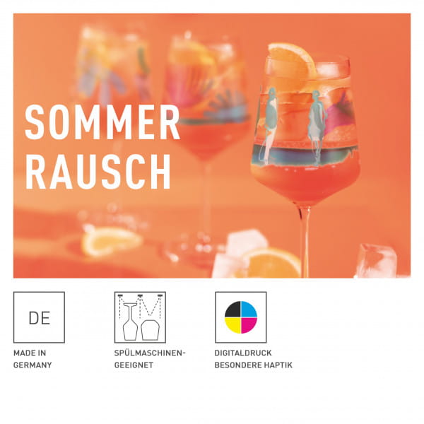 SOMMERRAUSCH APERITIF GLASS #14 BY BURKHARD NEIE