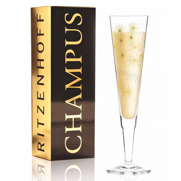 Champus Champagnerglas von Lenka Kühnertová