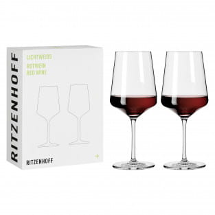 LICHTWEISS JULIE RED WINE GLASS SET #1 BY NADINE NIGGEMEIER