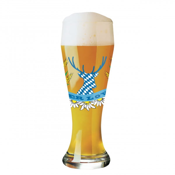 Weizen Wheat Beer Glass by Dominique Tage