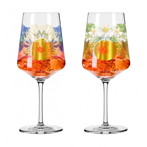 Ritzenhoff Sommerrausch Deluxe APERITIFGLAS-SET #17, #18