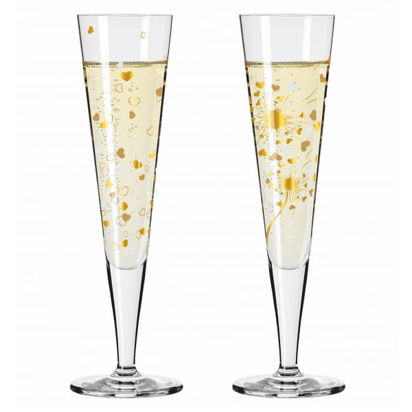 Ritzenhoff Goldnacht CHAMPAGNERGLAS-SET F24