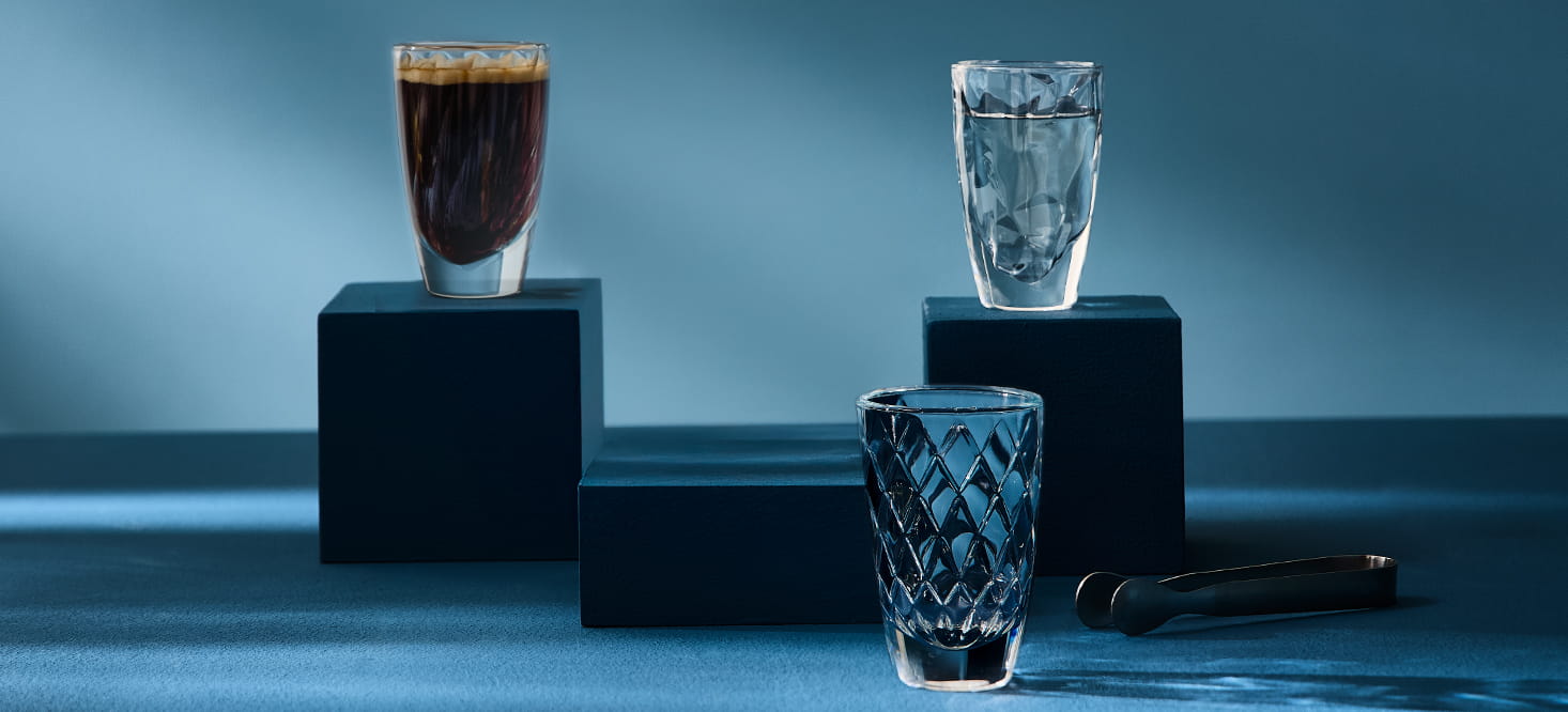 Kaffee Spirits: Espresso-/Schnapsglas-Set