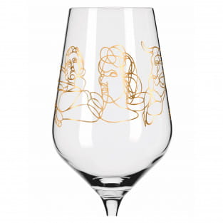 SAGENGOLD WHITE WINE GLASS SET #1 BY BURKHARD NEIE