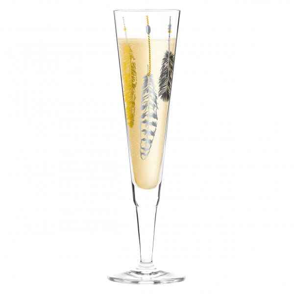 Champus Champagnerglas von Kathrin Stockebrand
