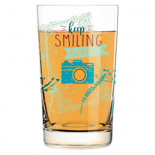 Everyday Darling Soft Drink Glass by Claudia Schultes