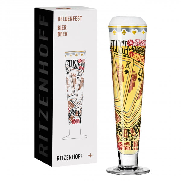 HELDENFEST BEER GLASS #5 BY SASCHA MORAWETZ