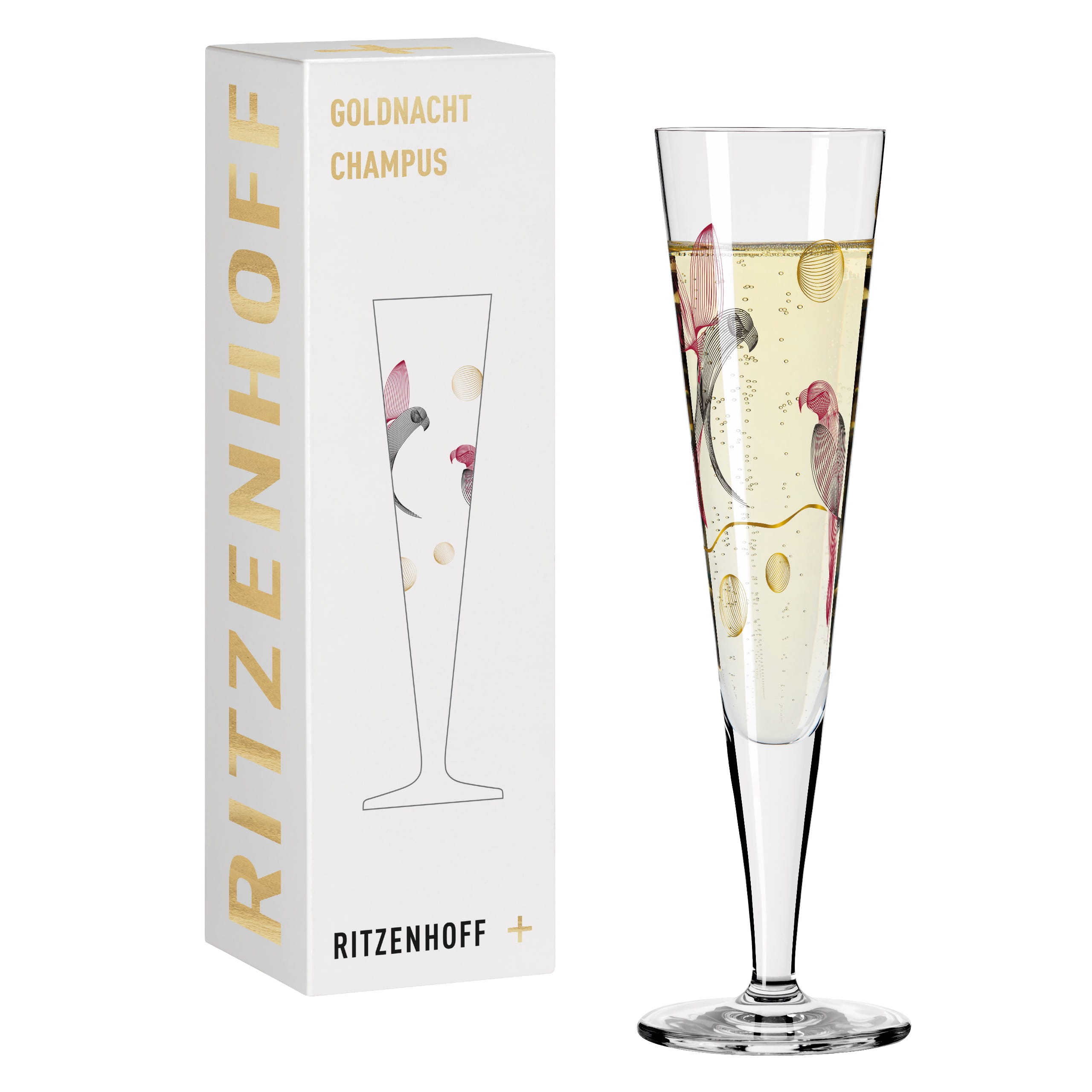 #16 Kordes von Ritzenhoff Goldnacht | Offizieller Champagnerglas Shop Christine online kaufen