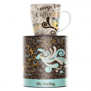 My Darling Kaffeebecher von Claudia Schultes