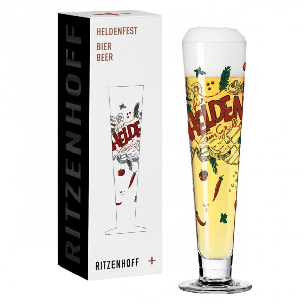 HELDENFEST BEER GLASS #13 BY HENRIKE STEIN