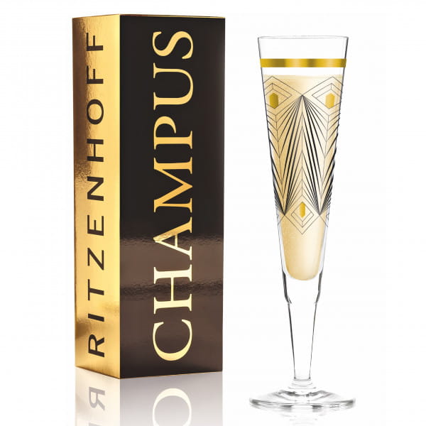 Champus Champagnerglas von Ruth Berktold