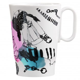 Tasse à Expresso Ritzenhoff Avec Soucoupe – Porcelaine Design Genussklasse – 95 Ml, Motif Jardin Zen