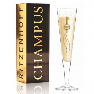 Champus Champagne Glass by Sven Dogs