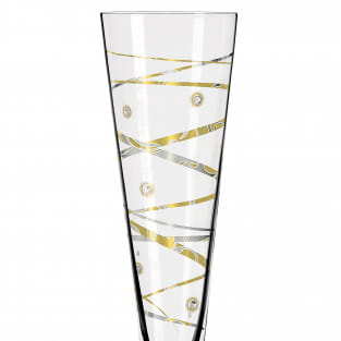 Champus Celebration Glass 2021 mit echten Swarovski-Steinen